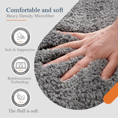 Soft Plush Non-Slip Floor Mat