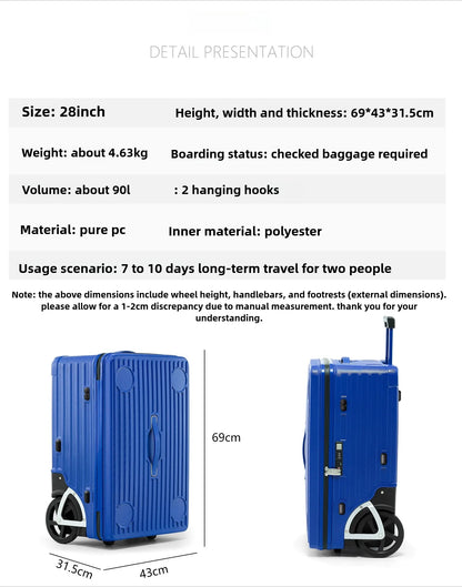 Camping Suitcase with Portable Table