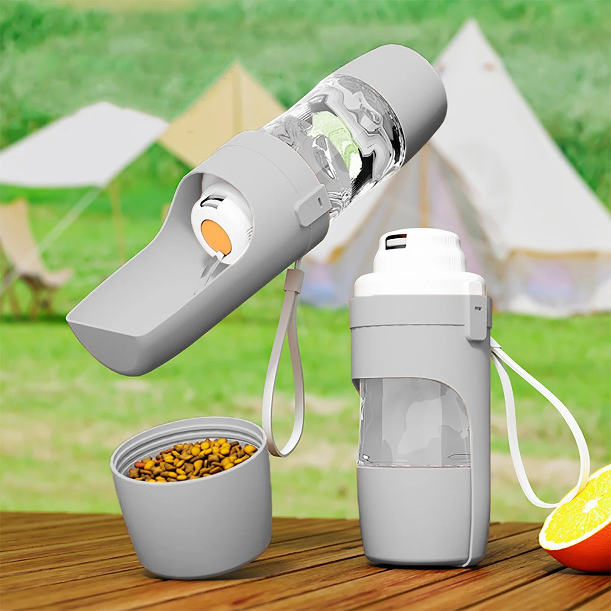 Portable Pet Water & Food Bottle