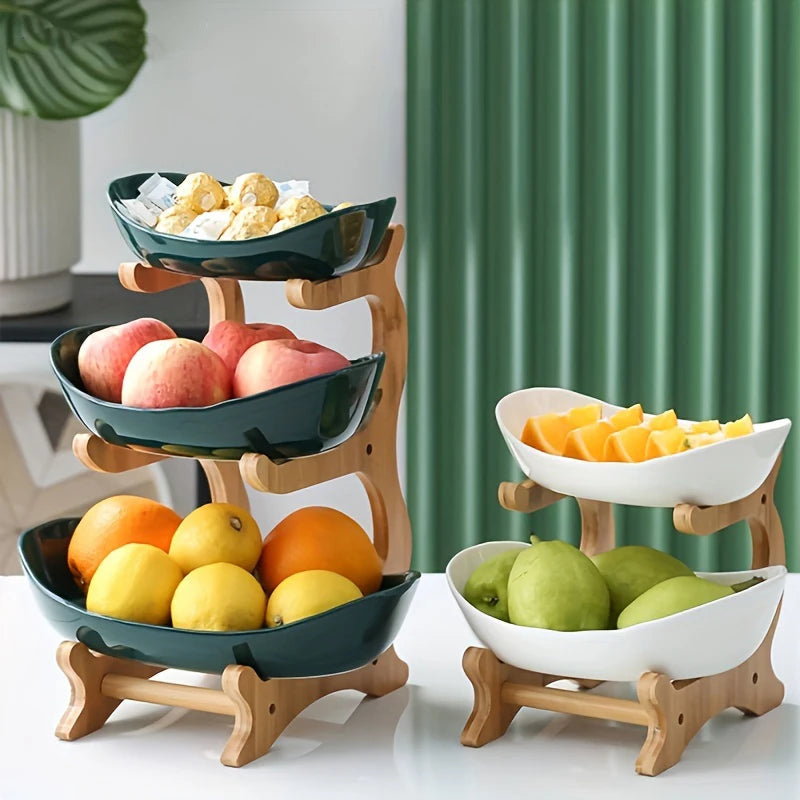 The Multi-Layer Wooden Serving Plate That Elevates Every Snack, Treat and Gathering