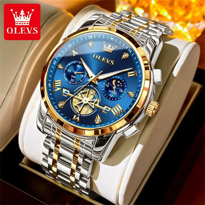 Luxury Moonphase Roman Dial Watch