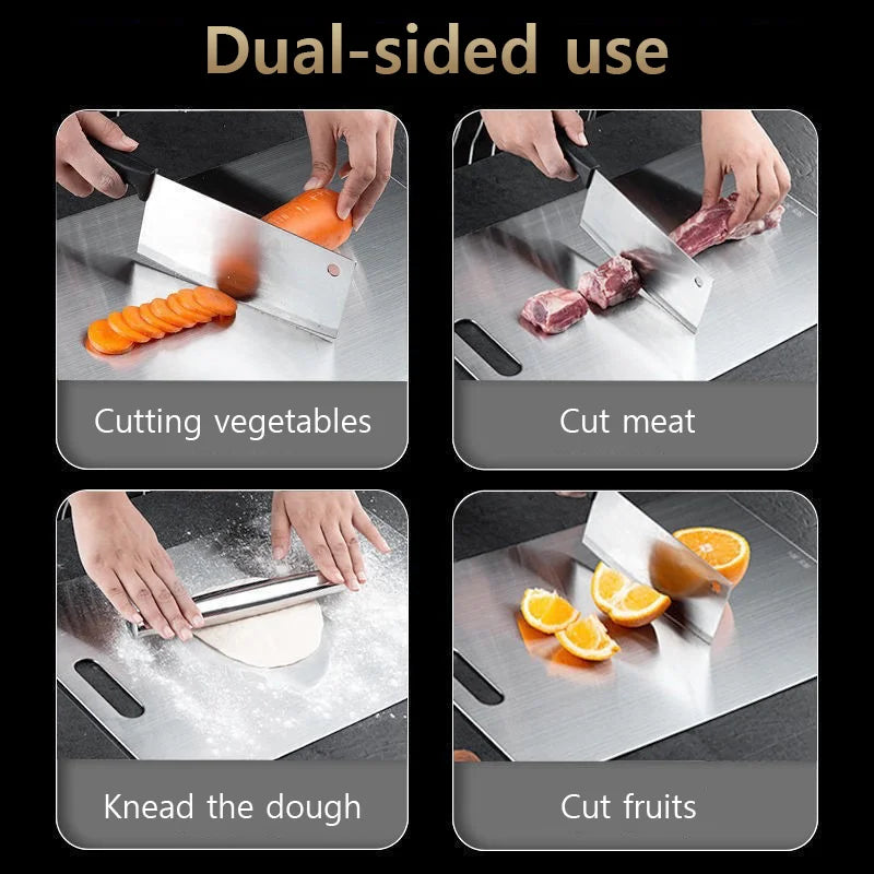 3PCS Stainless Steel Cutting Board