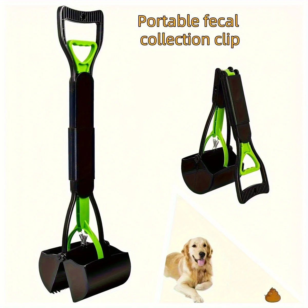 Portable Foldable Dog Waste Scooper
