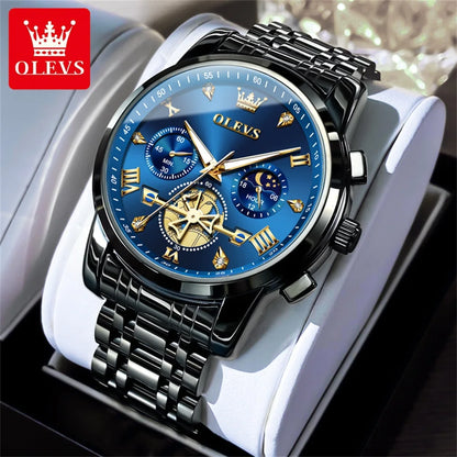 Luxury Moonphase Roman Dial Watch