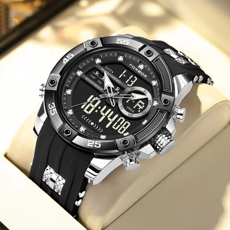 LIGE Elite Men’s Multifunction Sport Wristwatch – Precision Meets Modern Strength