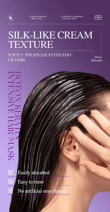 Magical 5-Second Keratin Hair Mask – Deep Repair for Silky, Smooth & Radiant Hair
