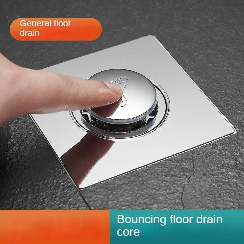 Premium Pop-Up Anti-Odour Floor Drain Cover