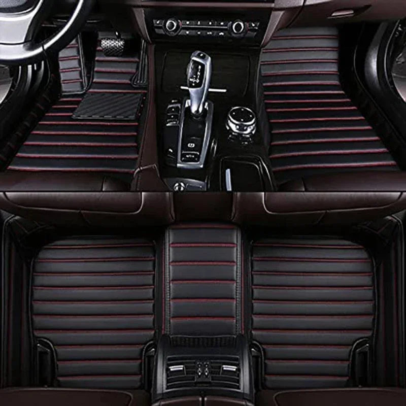 Luxury Waterproof Leather Car Floor Mats