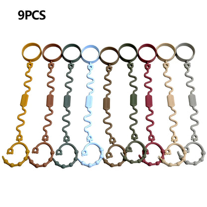 Stay-Safe Silicone Baby Drop-Prevention Chain