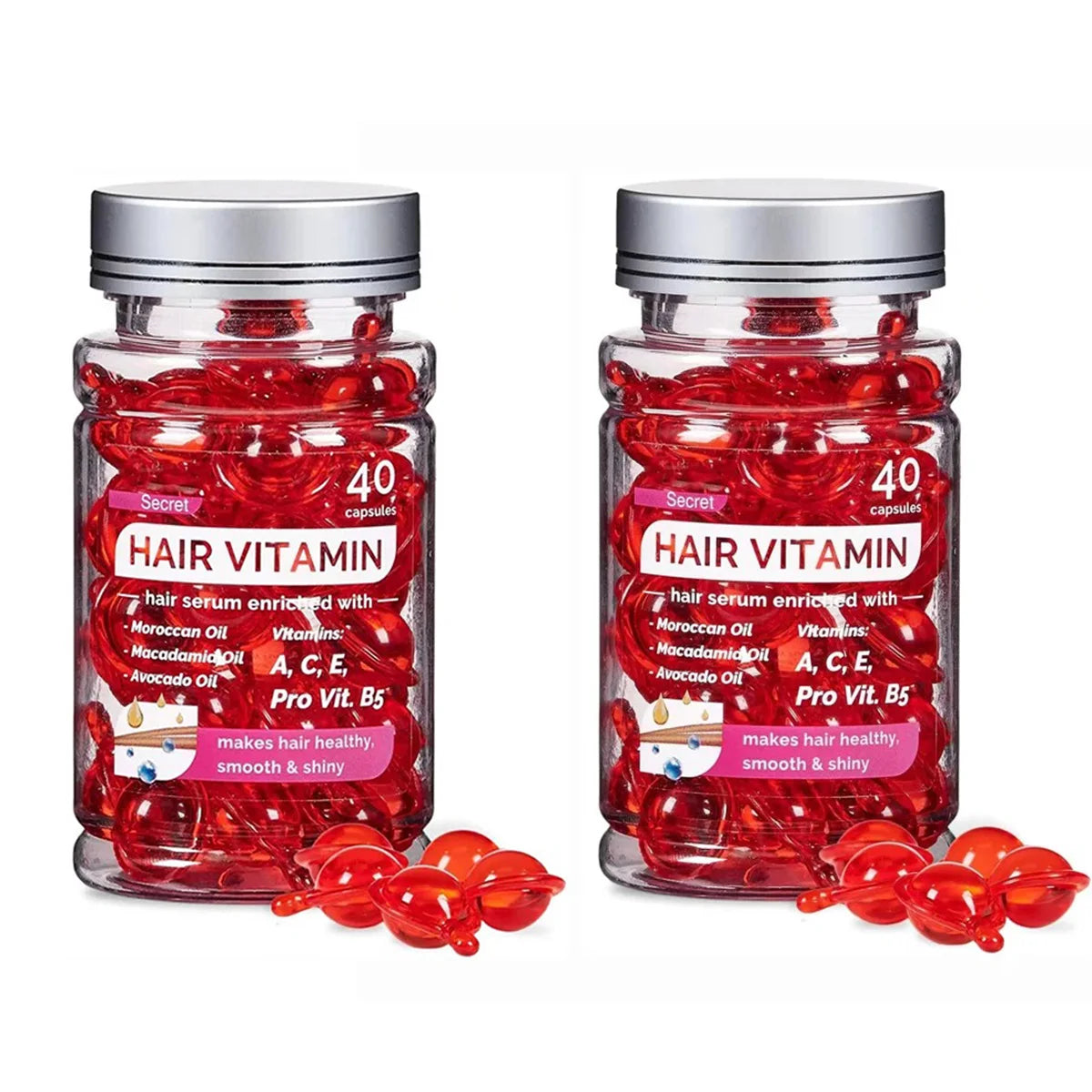 Moroccan Argan Vitamin Oil Hair Capsules