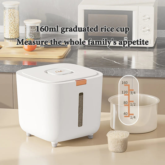 Moisture-Proof Grain Bin – Keeps Rice Fresh Longer