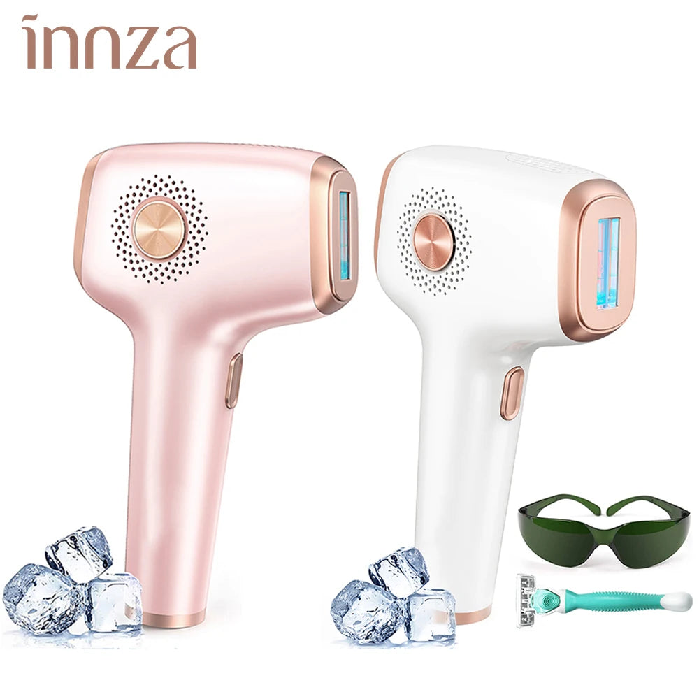 **Achieve Silky-Smooth Skin with Advanced IPL Hair Removal & Ice Cooling Comfort**