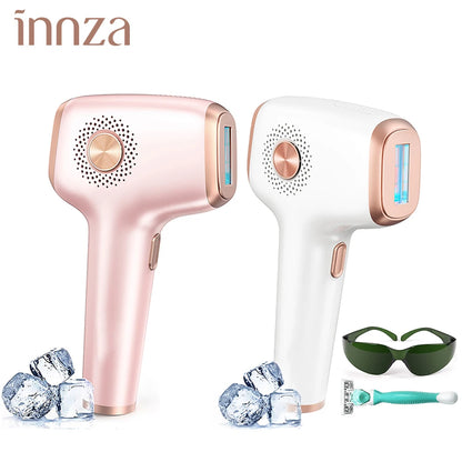 **Achieve Silky-Smooth Skin with Advanced IPL Hair Removal & Ice Cooling Comfort**