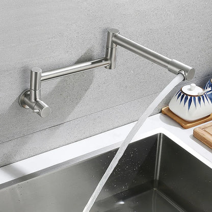 A Kitchen Faucet With a Modern and Space-Saving Design
