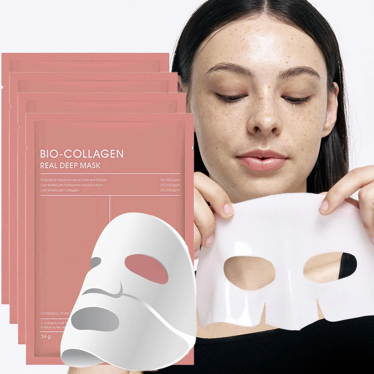 Eternal Glow Bio-Collagen Hydrogel Face Mask