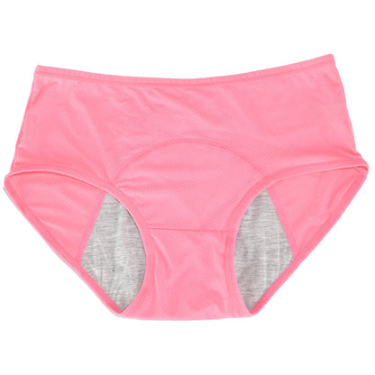 Women's Leak-Proof Mid-Waist Period Panties