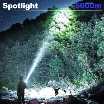 Powerful Rechargeable COB Flashlight for Every Adventure**