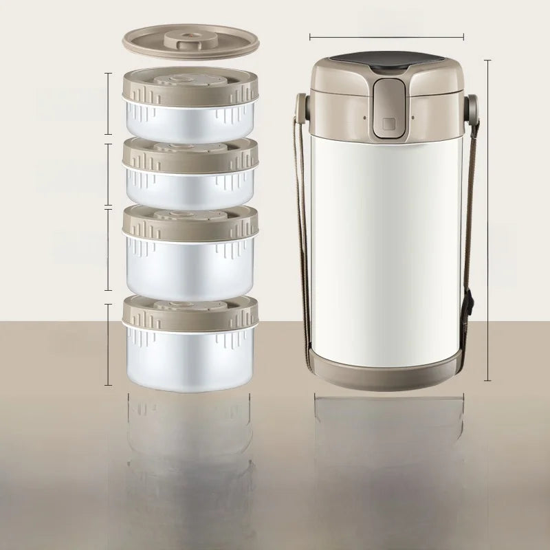 Large-Capacity 316 Stainless Steel Thermal Container
