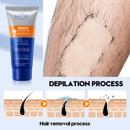 Men's Gentle Hair Removal Cream