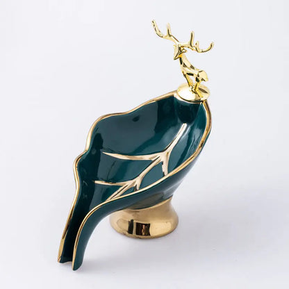 Leaf Ceramic Soap Dish