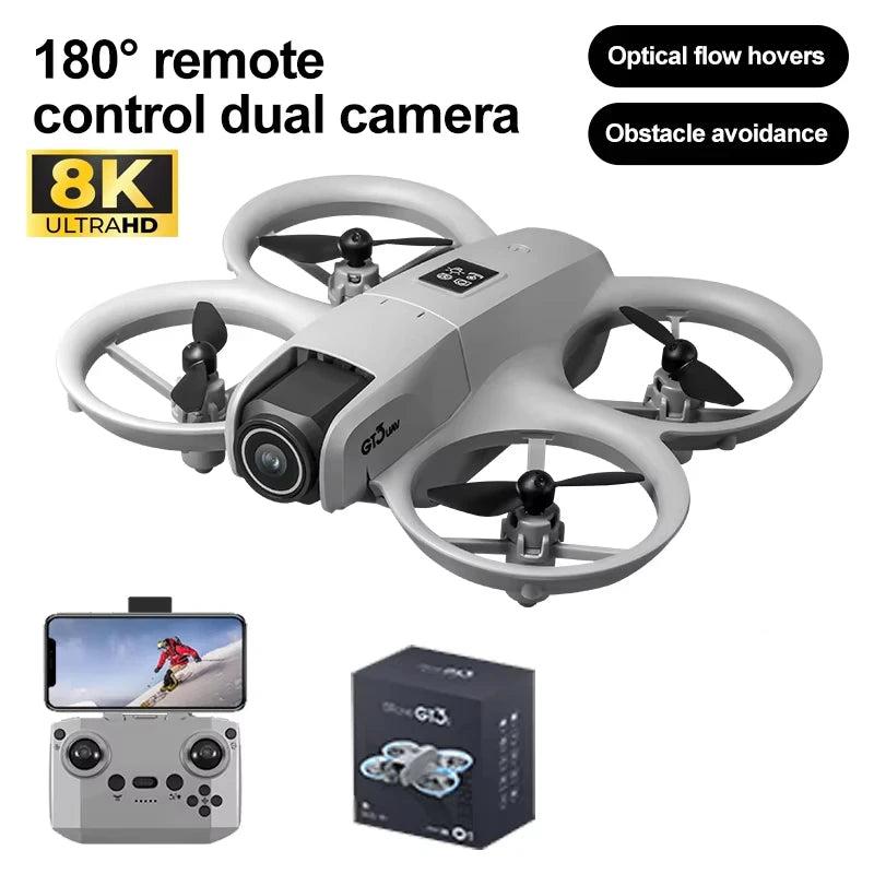 GT3 8K Dual Camera Foldable Drone