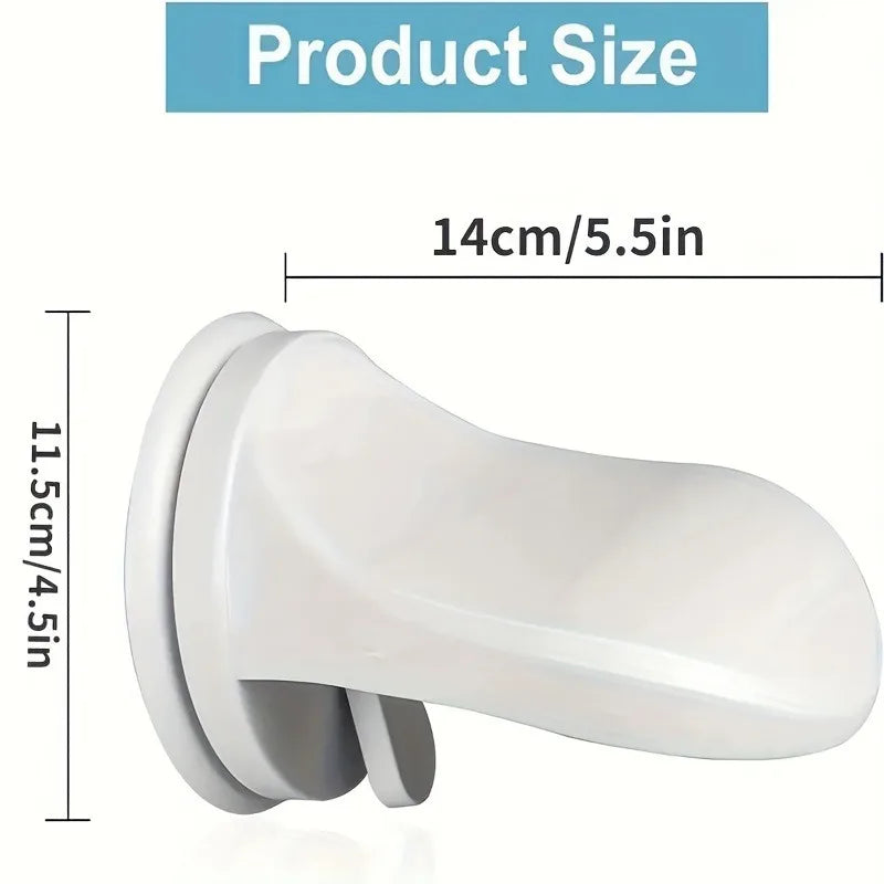 Non-Slip Shower Foot Rest with Strong Suction Grip