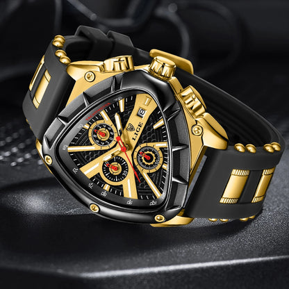 LIGE Men’s Sport Watch – Bold Design, Ultimate Performance