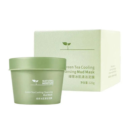 Green Tea Ice Mud Mask – Deep-Clean Clarity for Refreshed, Balanced Skin (120g)