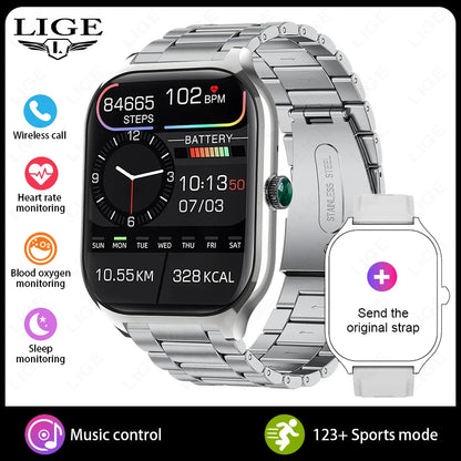 The Smartwatch with a Stunning 2.01” HD Display That Keeps Your Life on Track
