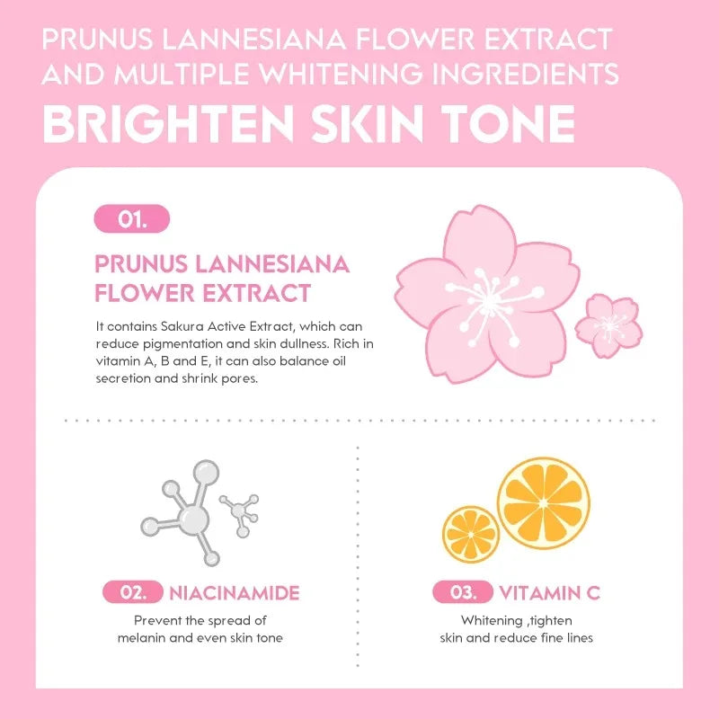 LAIKOU SAKURA Face Cream – Radiant Smoothness in Every Drop