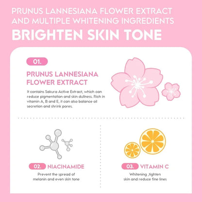 LAIKOU SAKURA Face Cream – Radiant Smoothness in Every Drop