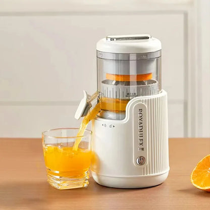 Large-Diameter Orange Juicer with Juice & Pulp Separator