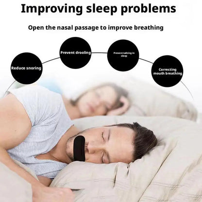 Wake Up Feeling Refreshed with Premium Anti-Snoring Mouth Tape