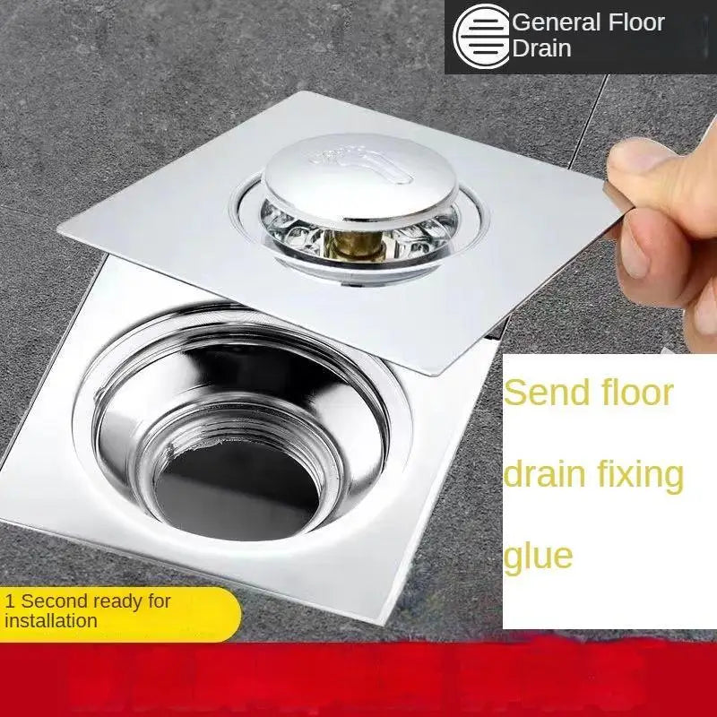 Premium Pop-Up Anti-Odour Floor Drain Cover