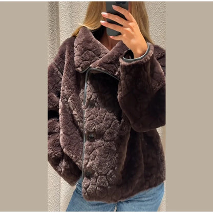 Women’s Ultra-Soft Lamb Fleece Jacket