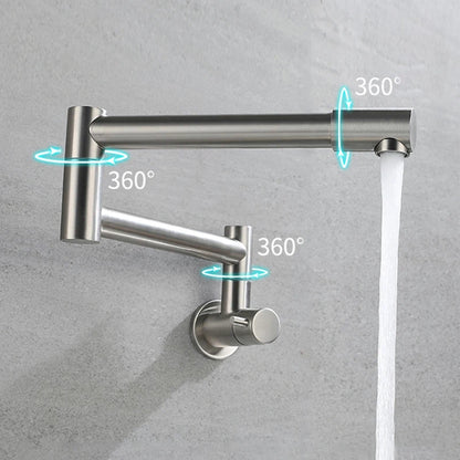 A Kitchen Faucet With a Modern and Space-Saving Design