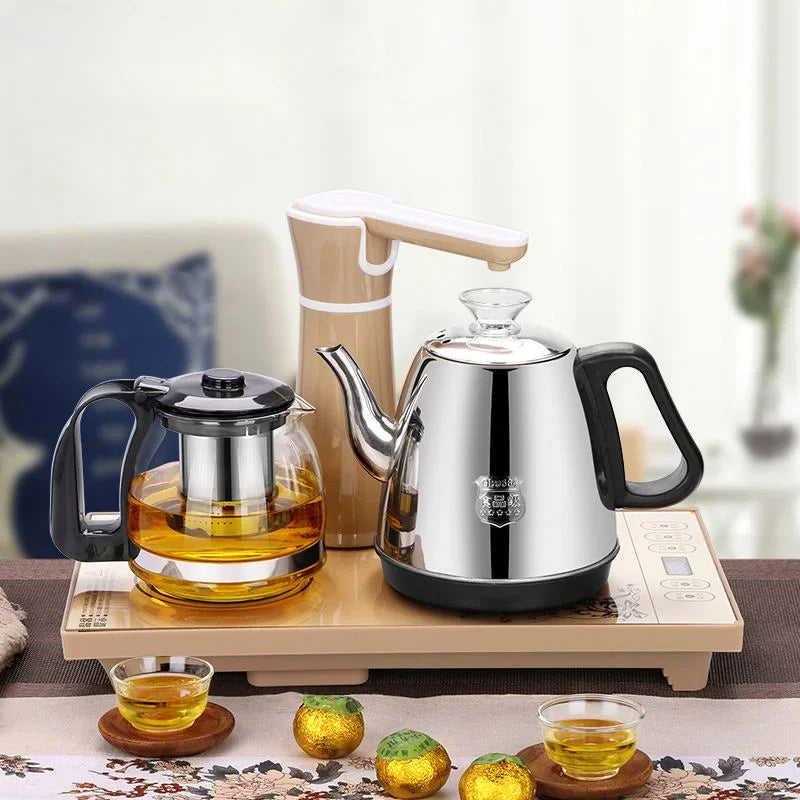 SmartHeat Stainless Steel Electric Kettle Set