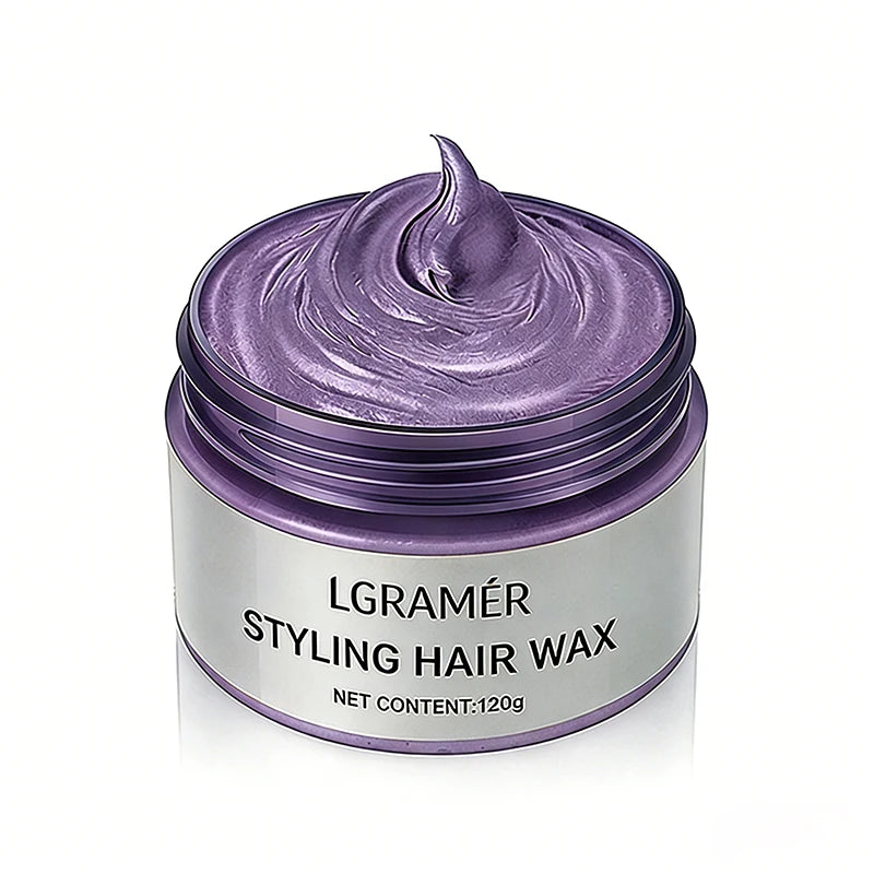 9 Colors Temporary Hair Color Wax Disposable One-Time Use Washable Hair Dye Cream for Party Cosplay DIY Hair Styling