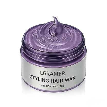 9 Colors Temporary Hair Color Wax Disposable One-Time Use Washable Hair Dye Cream for Party Cosplay DIY Hair Styling
