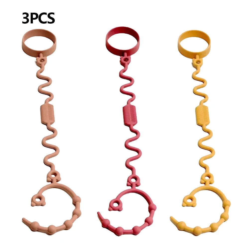 Stay-Safe Silicone Baby Drop-Prevention Chain