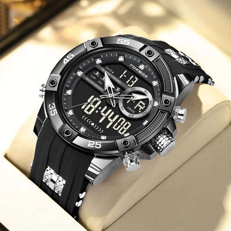 LIGE Elite Men’s Multifunction Sport Wristwatch – Precision Meets Modern Strength