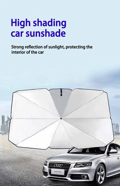 Keep Your Car Cool & Protected with the Ultimate Portable Windscreen Sun Shade