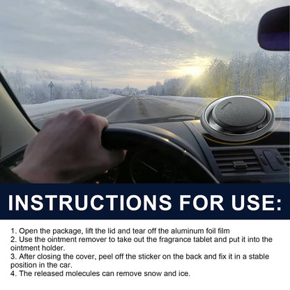 Anti-Freeze Electromagnetic Car Snow Removal Device
