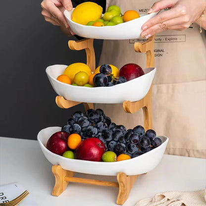 The Multi-Layer Wooden Serving Plate That Elevates Every Snack, Treat and Gathering