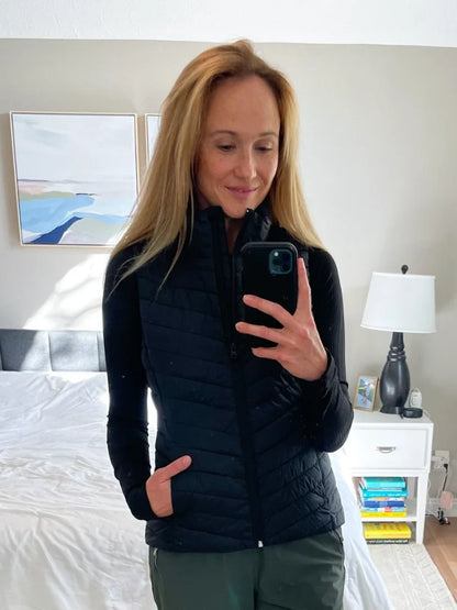 Women’s Elegant Quilted Cotton Jacket