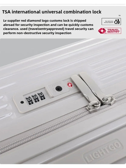 LIGHTGO SilentGlide Suitcase – Ultra-Light Performance for Effortless Travel