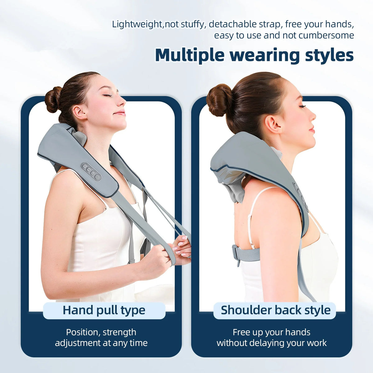 26W Neck, Shoulder & Back Kneading Massager