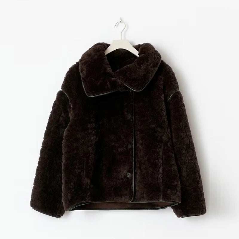 Women’s Ultra-Soft Lamb Fleece Jacket