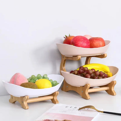 The Multi-Layer Wooden Serving Plate That Elevates Every Snack, Treat and Gathering