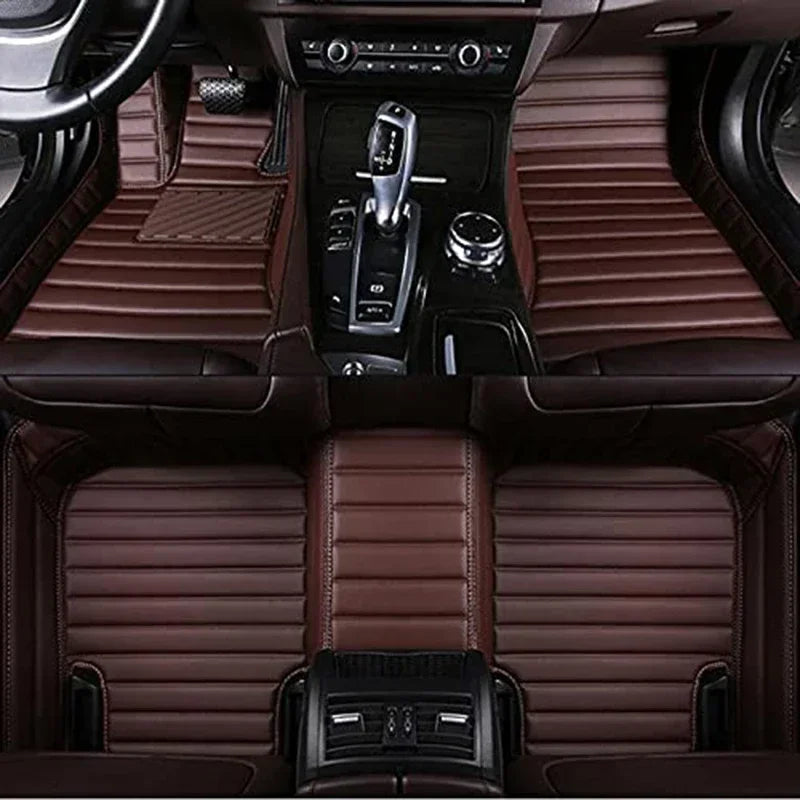 Luxury Waterproof Leather Car Floor Mats